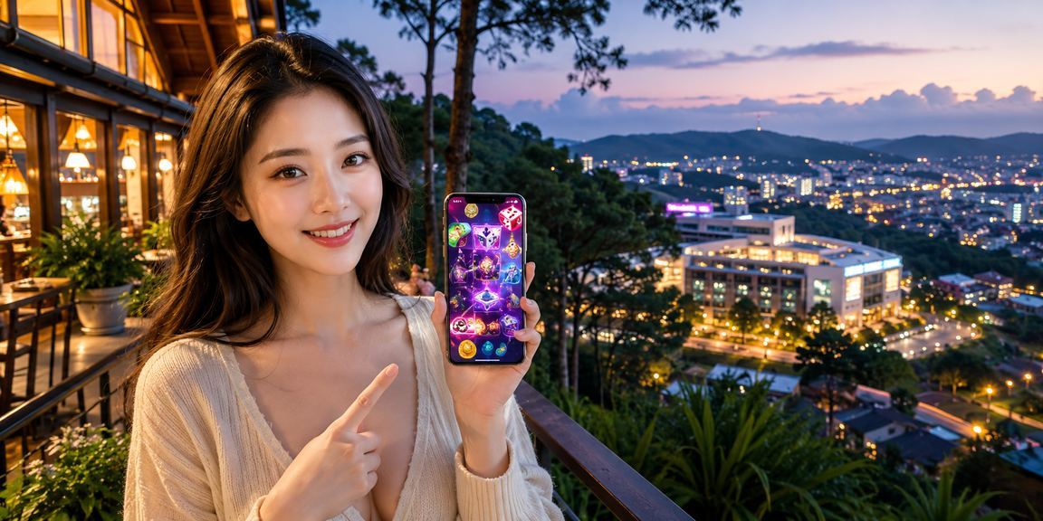 Người chơi trải nghiệm ứng dụng cs5 tại Đà Lạt với giao diện mobile thân thiện