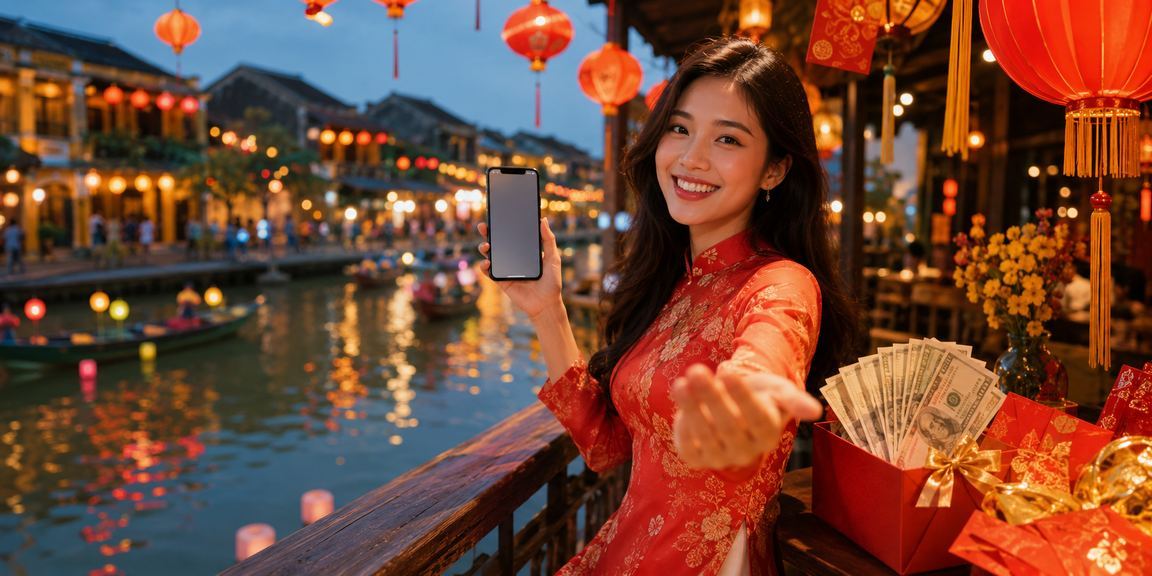 Người chơi nhận thưởng đỏ tại Hội An khi chơi cs5